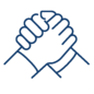 Icon Professional competence & cooperation