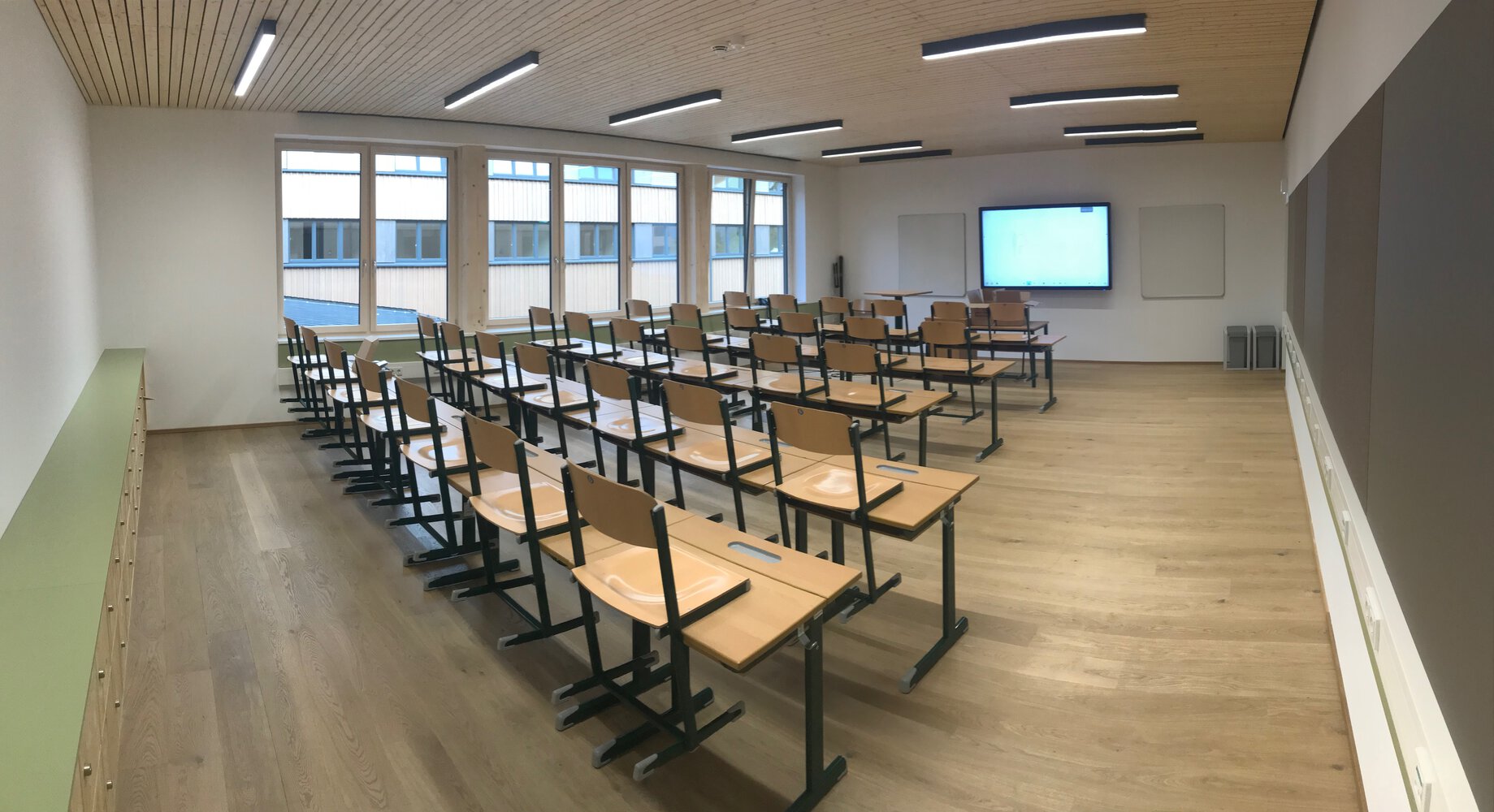 Inside view of the Forstliches Bildungszentrum Traunkirchen