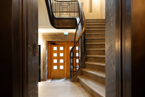 Interior view of the House of Health