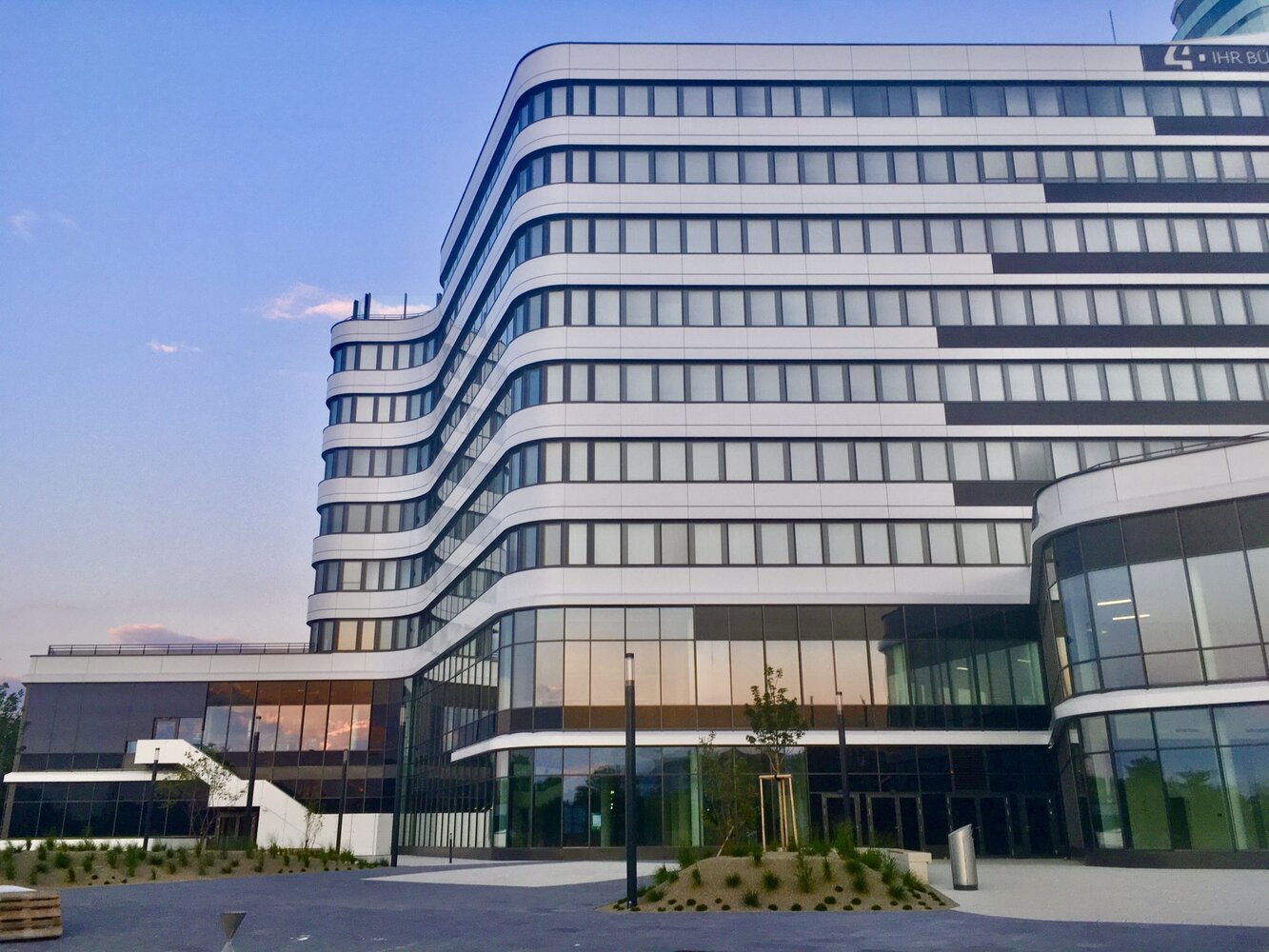 Aussenansicht Projekt Office Park 4