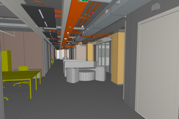 BIM model of the Patent Office
