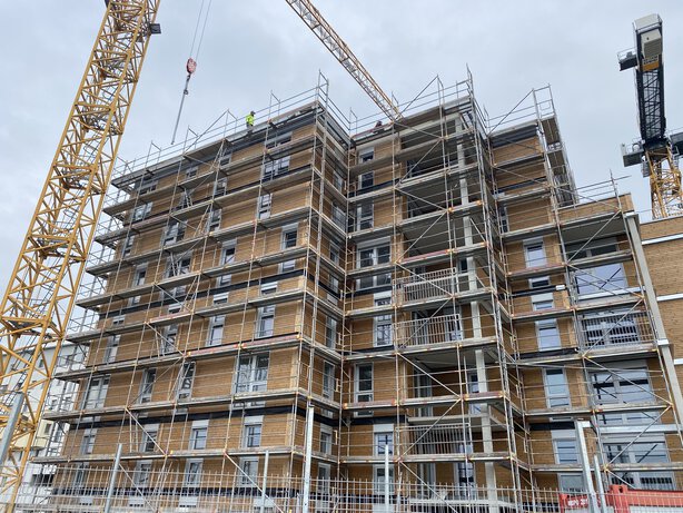 Außenansicht Baustelle B.R.I.O.