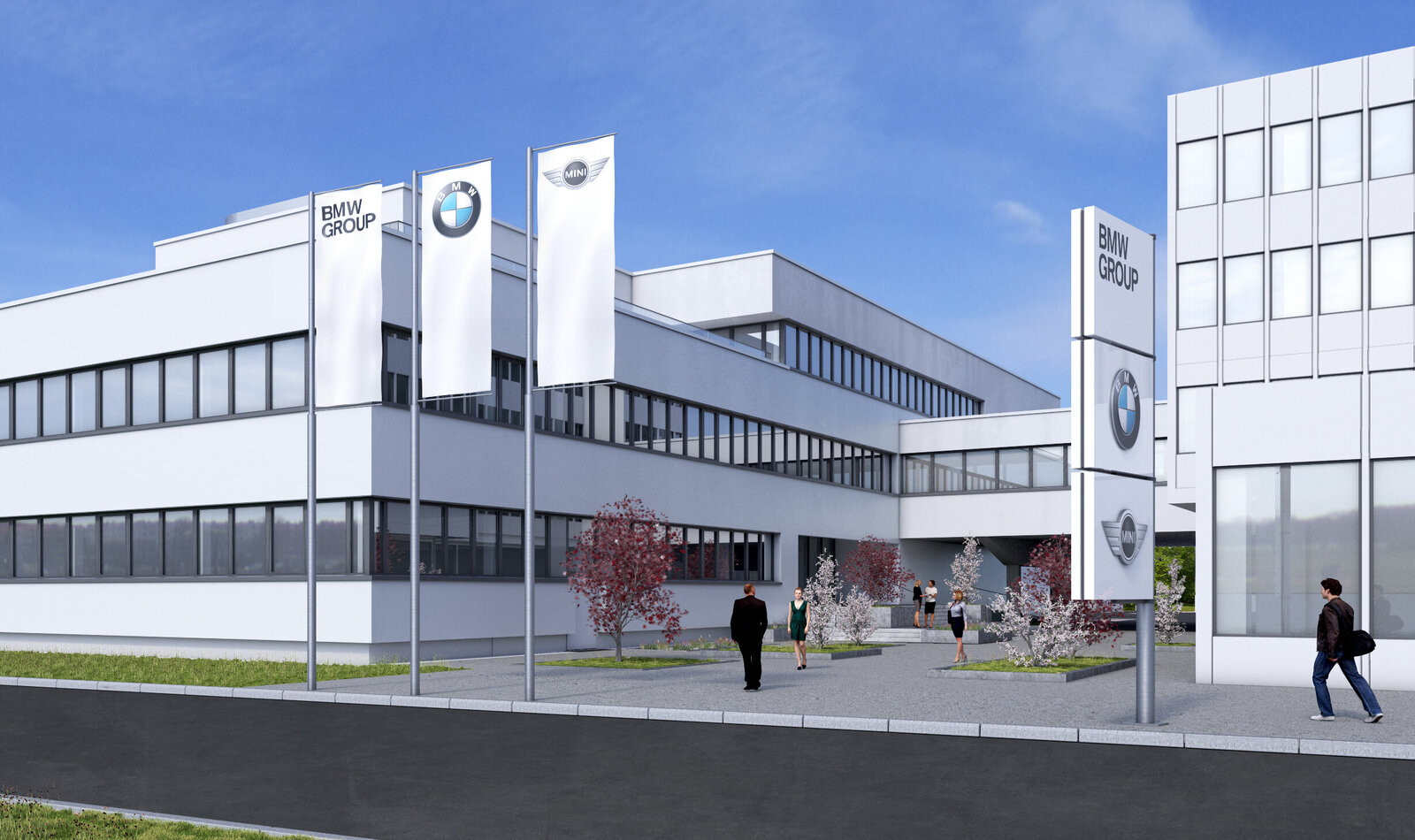 Visualisierung Projekt BMW Salzburg