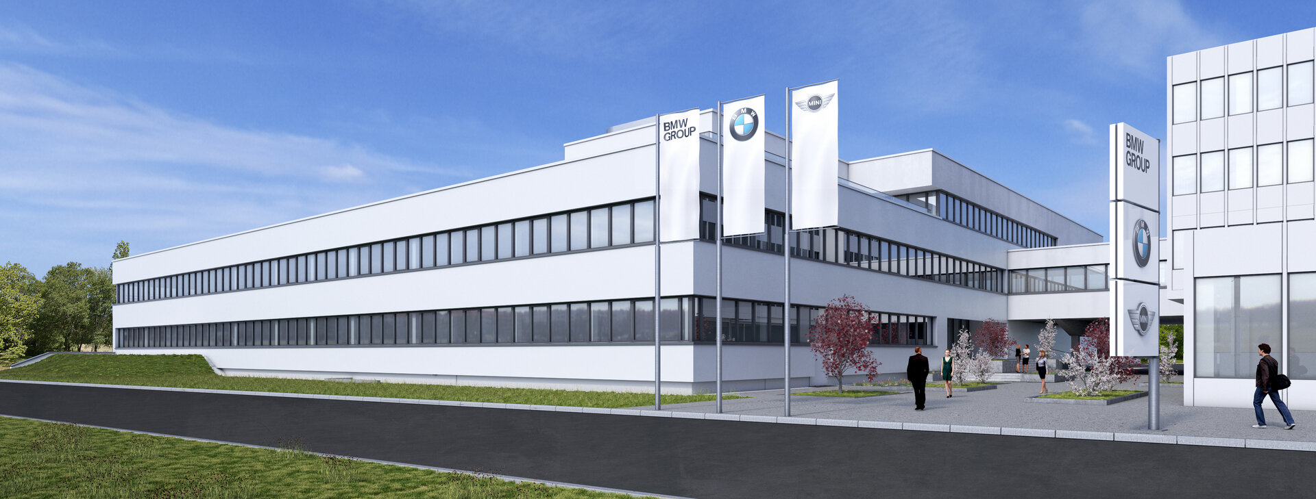 Visualisierung Projekt BMW Salzburg