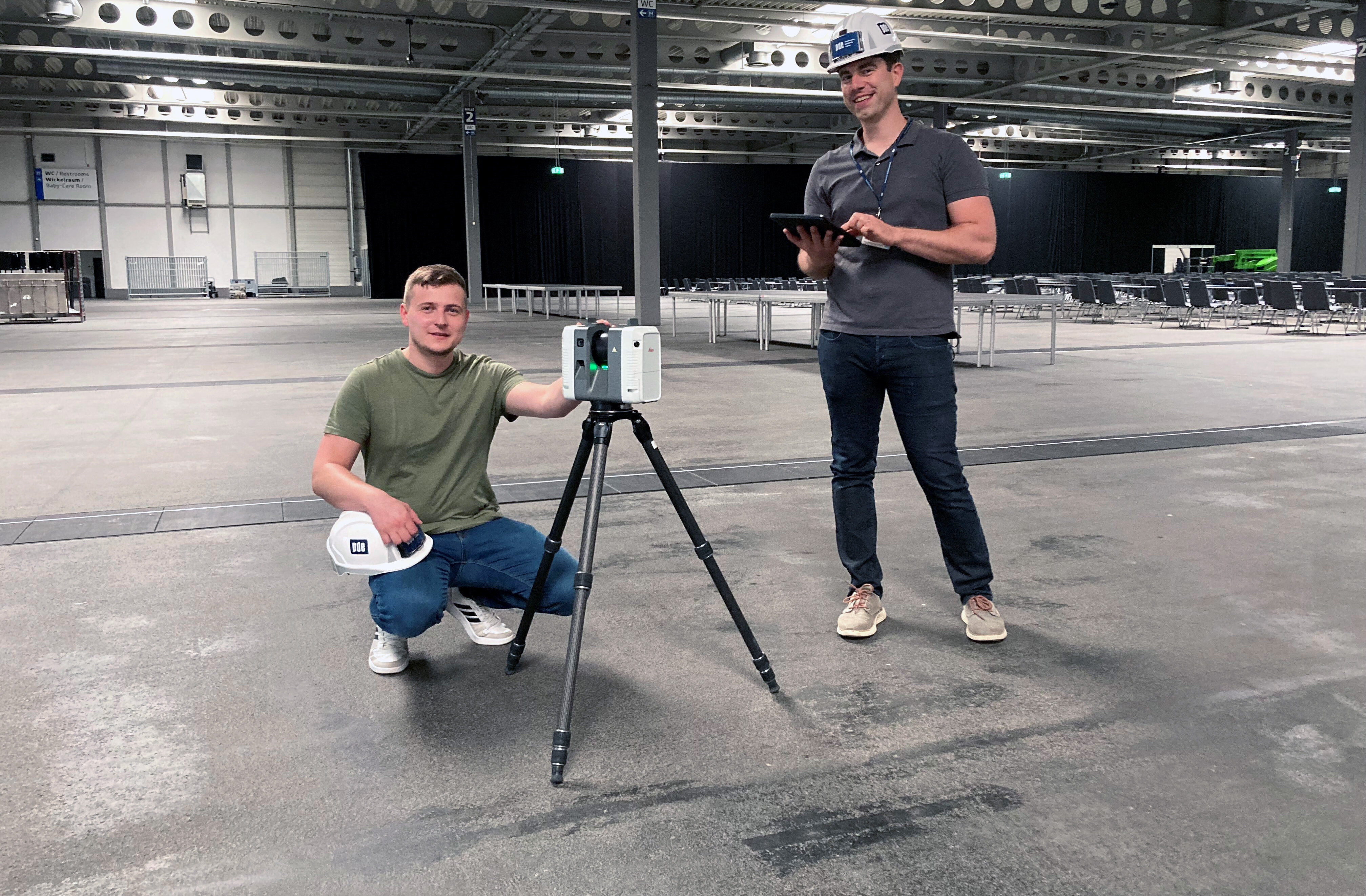 Laser scan survey