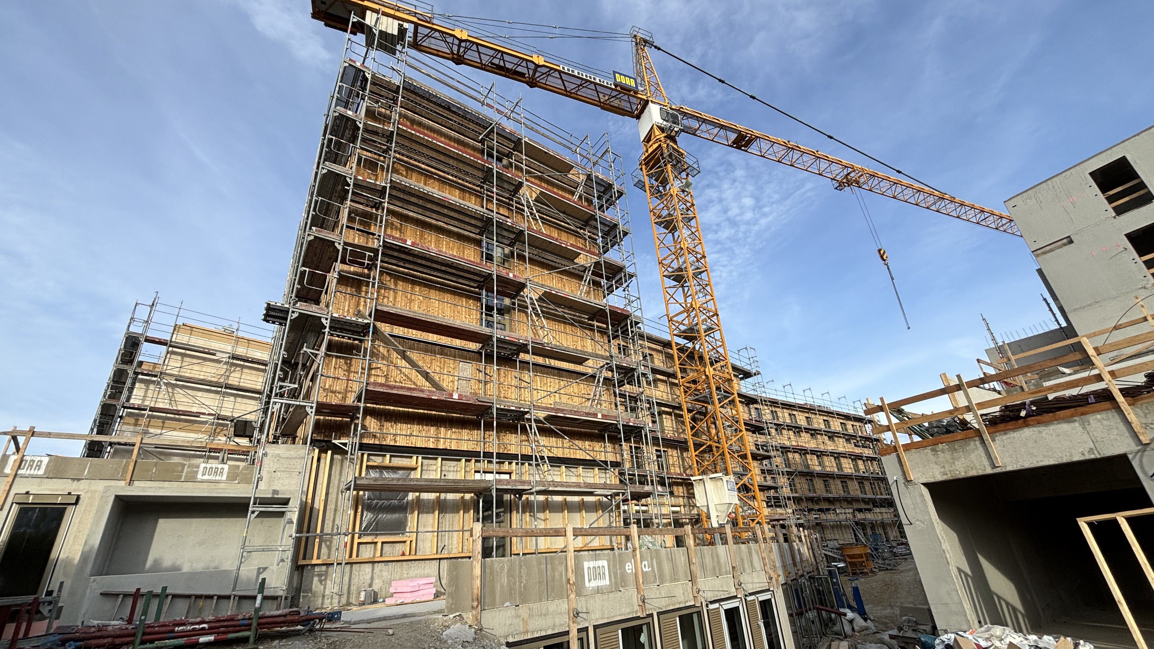 Bild der Baustelle Waldrebengasse