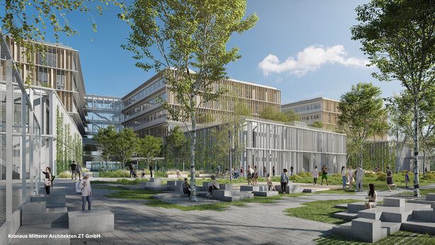Central vocational school from the outside