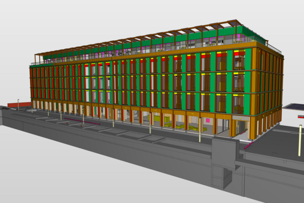BIM Model des Patentamts