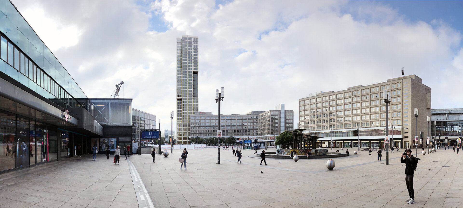 Alexanderplatz Panoramaansicht