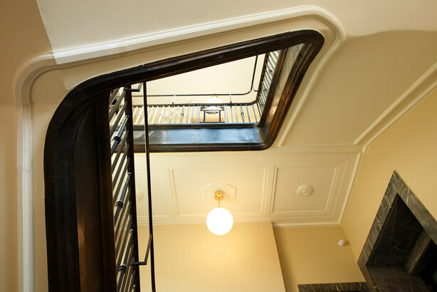 Interior view of the House of Health