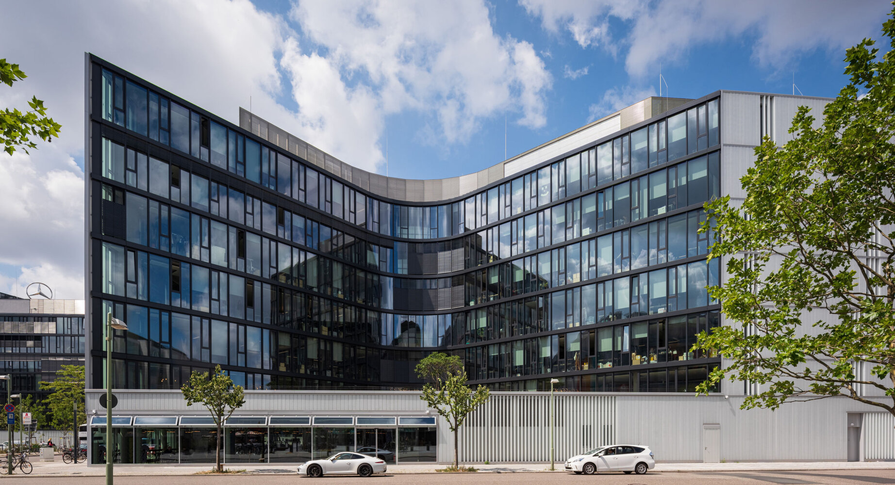 View of the Zalando campus