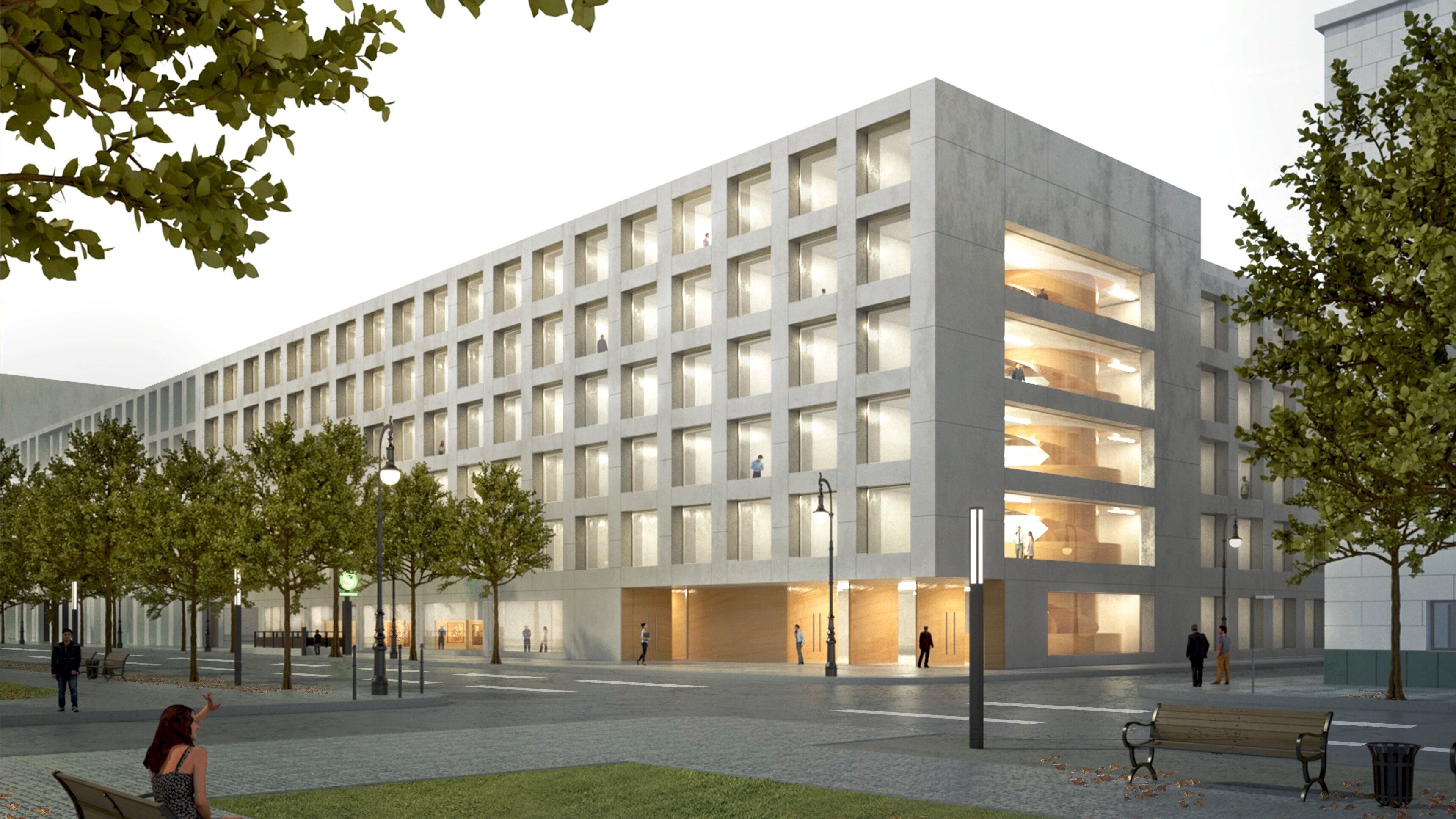 Office and administration building for the German Bundestag