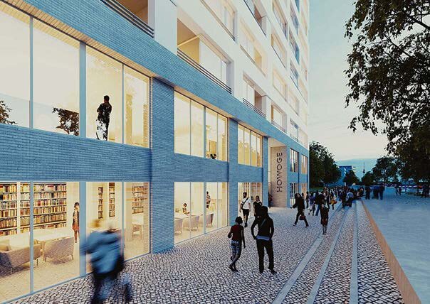 LIESE: Visualisation of the entrance situation