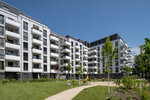 Neumarien residential complex: view across the courtyard_pde