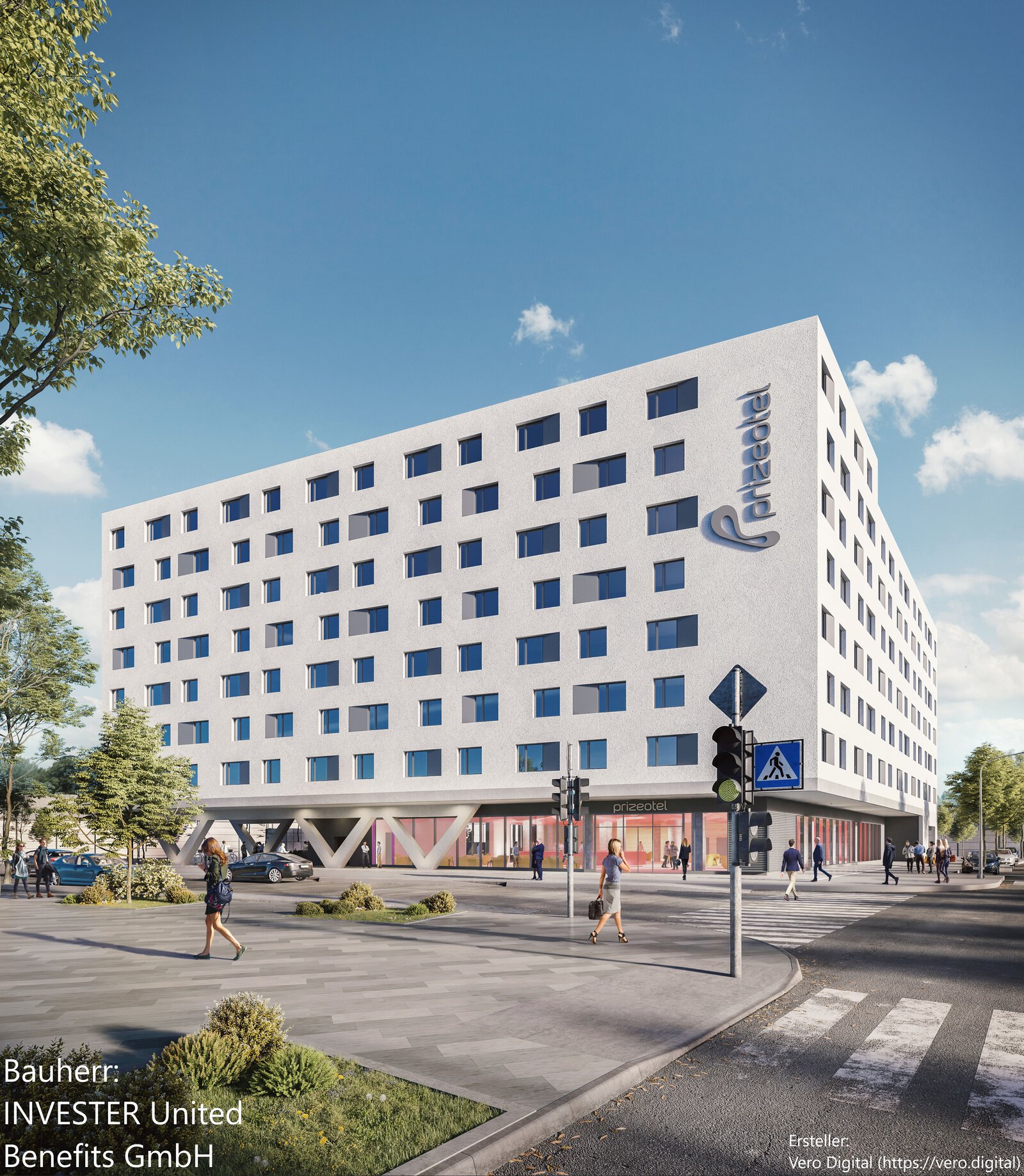  Visualization of the Prizeotel project