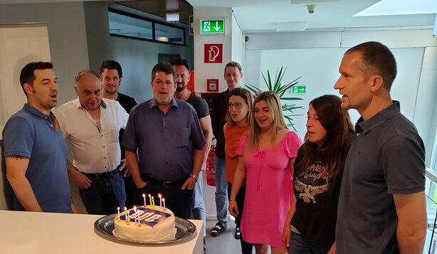 Cutting the cake in Premstätten