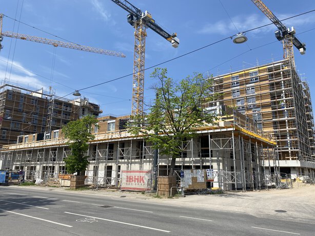 Außenansicht Baustelle B.R.I.O.