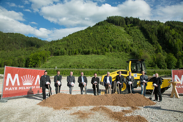 Groundbreaking at Mayr Melnhof