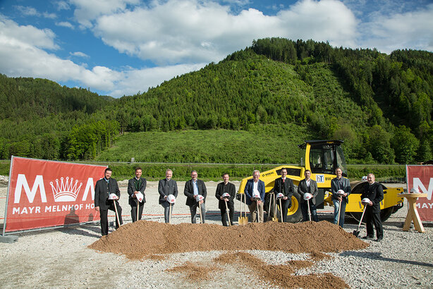 Groundbreaking at Mayr Melnhof