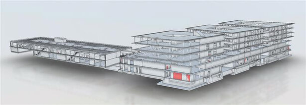 Model of the central vocational school