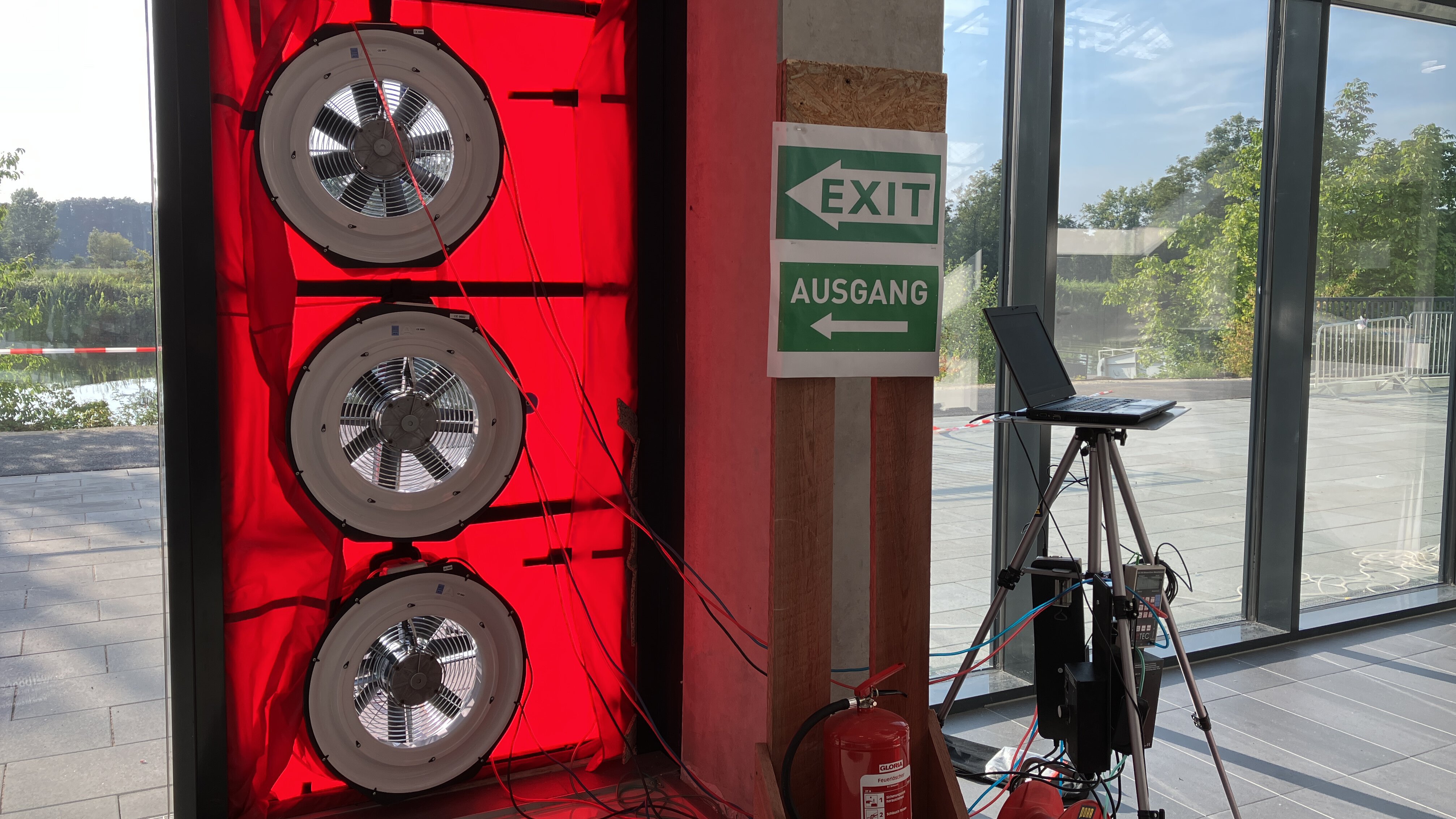 Bild vom BlowerDoor® Test