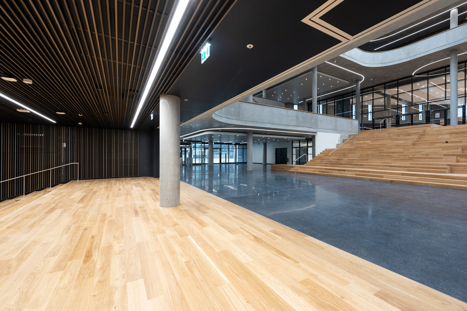 Interior view of the Zalando campus