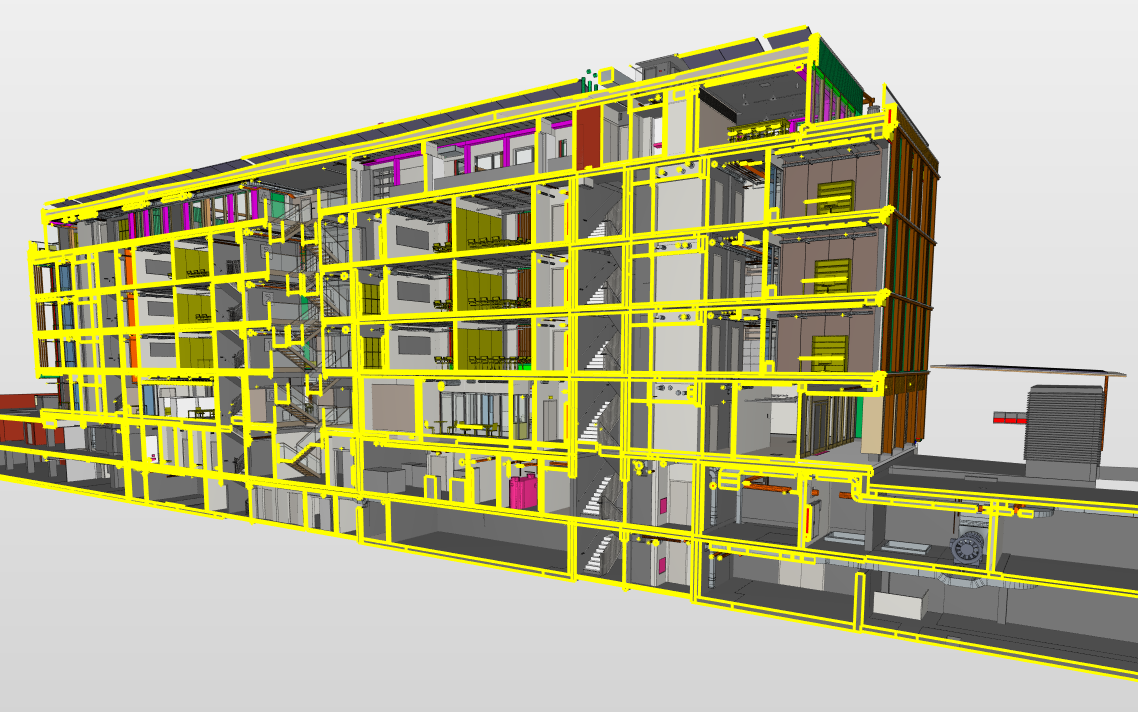 BIM model of the Patent Office