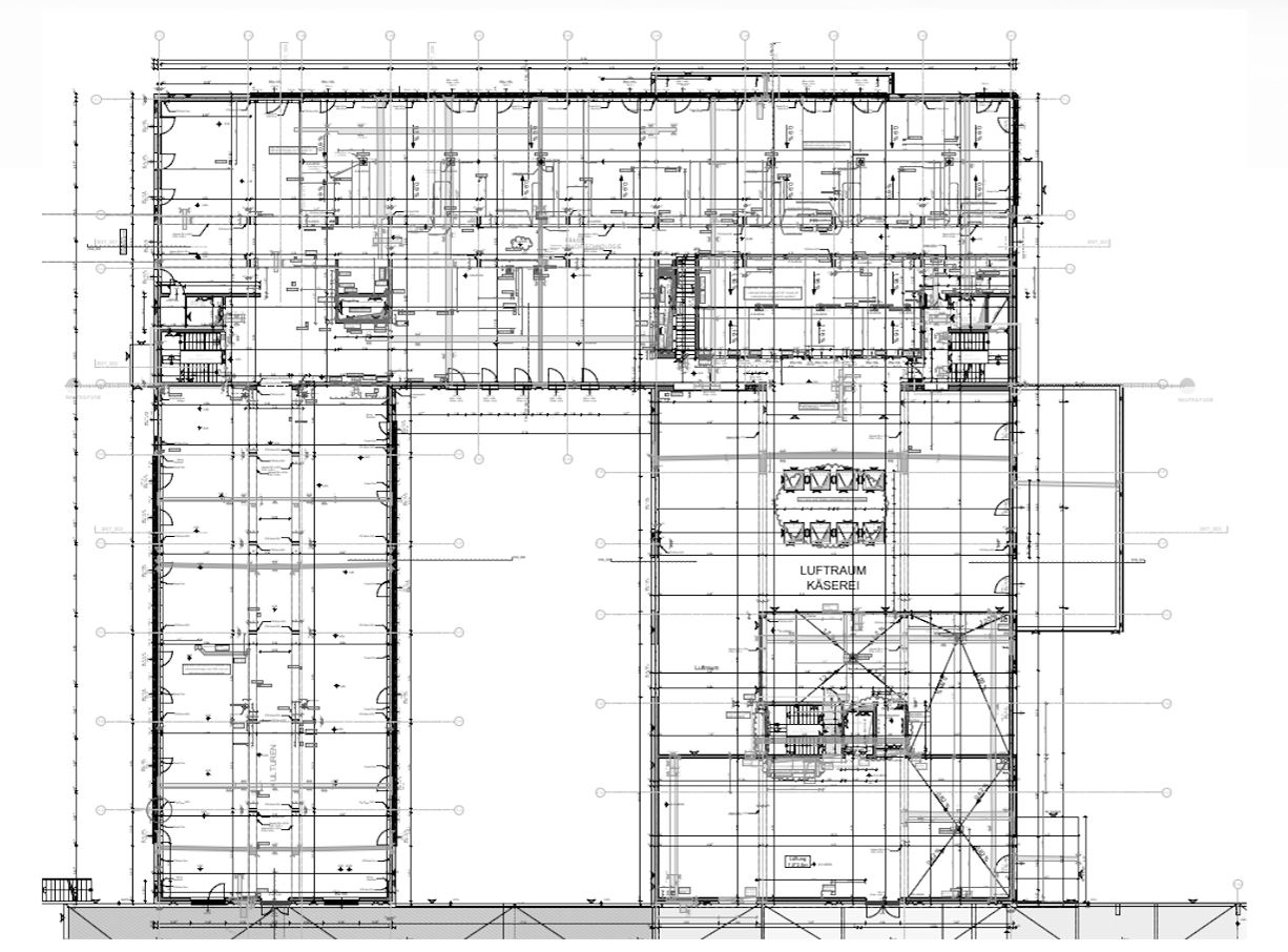 Planung des Projekts Rotholz